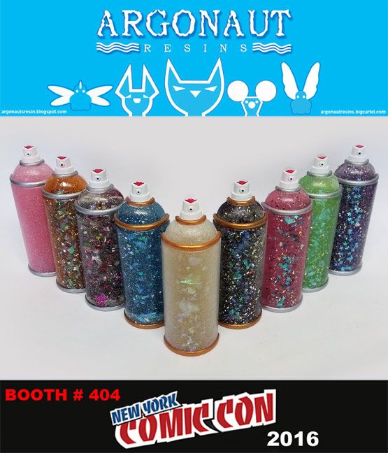 Argonaut Resins at NYCC 2016!!! Designer Toy